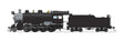 2-8-0 Consolidation - Standard DC - Stealth -- Painted, Unlettered (black, graphite)-1