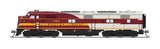 EMD E7A - Sound & DCC - Paragon4(TM) -- Boston & Maine #3812 (As-Delivered, maroon, gray, yellow)-1