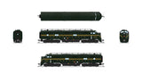 EMD E7A - Sound & DCC - Paragon4(TM) -- Pennsylvania Railroad #5845A (5-Stripe, Brunswick Green, yellow)-2