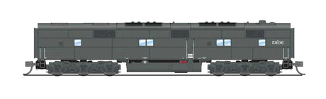 EMD E7A/Unpowered B Set w/Sound & DCC - Paragon4(TM) -- Southern Pacific #6001, 5906 (gray, red)-2