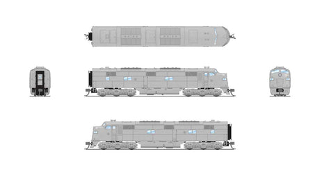EMD E7A - Sound & DCC - Paragon4(TM) -- Undecorated-2