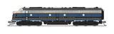 EMD E8A/Unpowered B Set w/Sound & DCC - Paragon4(TM) -- Baltimore & Ohio #92, 52X (blue, gray, black)-1