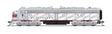 EMD E8A - Sound and DCC - Paragon4(TM) -- Chicago, Burlington & Quincy #9938A (silver, red)