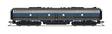 EMD E8B - Standard DC - Stealth Series -- Baltimore & Ohio #53X (blue, gray, black)