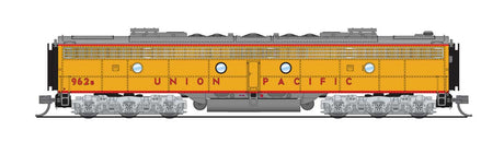 EMD E9B - Standard DC - Stealth Series -- Union Pacific #970B (Armour Yellow, gray, red)