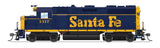 EMD GP35 Low Nose - Sound and DCC - Paragon4(TM) -- Santa Fe #1317 (Bookend, blue, yellow, Large Lettering)-1