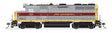 EMD GP35 Low Nose - Sound and DCC - Paragon4(TM) -- Erie-Lackawanna #2551 (gray, maroon, yellow)-1