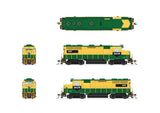 EMD GP35 Low Nose - Sound and DCC - Paragon4(TM) -- Conrail #3639 (Patched Reading yellow, green, black)-2