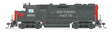 EMD GP35 Low Nose - Sound and DCC - Paragon4(TM) -- Southern Pacific #6643 (gray, red, Roadnumber on Nose)-1