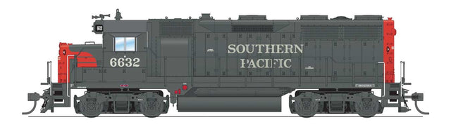EMD GP35 Low Nose - Sound and DCC - Paragon4(TM) -- Southern Pacific #6643 (gray, red, Roadnumber on Nose)-1