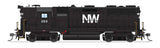 EMD GP35 High Nose - Sound and DCC - Paragon4(TM) -- Norfolk & Western #214 (black, white NW)-1