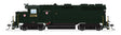EMD GP35 Low Nose - Standard DC - Stealth -- Pennsylvania Railroad #2263 (Brunswick Green, small Keystone)-1