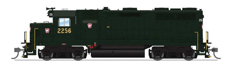 EMD GP35 Low Nose - Standard DC - Stealth -- Pennsylvania Railroad #2263 (Brunswick Green, small Keystone)-1