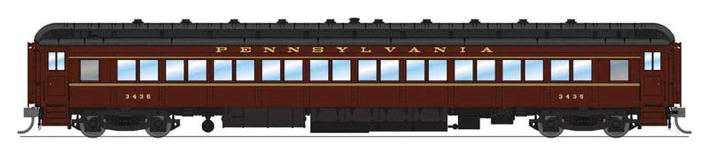 PRR PB70 Combine, 3 P70Coach, Z74D Business Observation Set - RTR -- Pennsylvania Railroad #4792, 3435, 3609, 3724, 7509 Ohio (1950s)-1