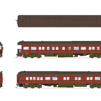 PRR Class Z74D Business Observation Car - Ready to Run -- Pennsylvania Railroad #120 Pennsylvania (Mid-1930s, Light Tuscan)