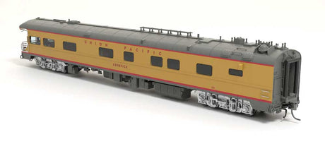 Business Car Observation - Ready to Run -- Union Pacific #119 "Kenefick" (Armour Yellow, gray, UP Shield Drumhead)-5