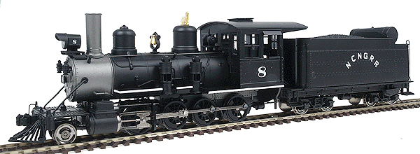 Powerhouse Classics(TM) Steam C-16 Baldwin 2-8-0 Powered w/Sound - Assembled -- Nevada County Narrow Guage