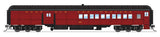 Heavyweight Coach-Baggage-Combine - Ready to Run -- Norfolk & Western #1506 (maroon, black)-1