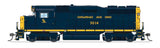 EMD GP30 - Sound and DCC - Paragon4(TM) -- Chesapeake & Ohio #3034 (As-Delivered, blue, yellow)-1
