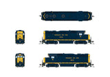 EMD GP30 - Sound and DCC - Paragon4(TM) -- Chesapeake & Ohio #3034 (As-Delivered, blue, yellow)-2
