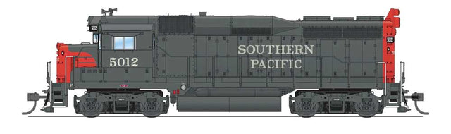 EMD GP30 - Sound and DCC - Paragon4(TM) -- Southern Pacific #5015 (gray, red)-1