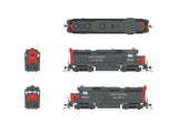 EMD GP30 - Sound and DCC - Paragon4(TM) -- Southern Pacific #5015 (gray, red)-2