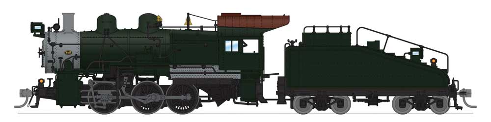 PRR Class B6sb 0-6-0 Switcher - Sound and DCC - Paragon4(TM) -- Painted, Unlettered (Brunswick Green, graphite, Tuscan)-1
