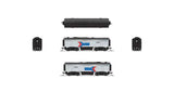 EMD F7B - Sound and DCC - Paragon4(TM) -- Amtrak #154 (Phase I, silver, red, blue, black, Arrow Logo)-2