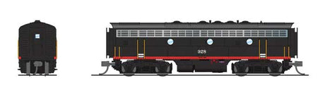 EMD F7 A-Unpowered B Set - Sound and DCC - Paragon4(TM) -- Cotton Belt SSW #927, 928 (Black Widow, black, silver, orange, red)-2