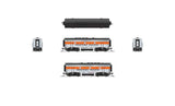 EMD F7B - Sound and DCC - Paragon4(TM) -- Western Pacific #916-C (silver, orange, black)-2