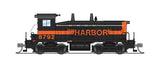 EMD NW2 - Sound and DCC - Paragon4(TM) -- Indiana Harbor Belt #8824 (black, orange)-1