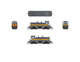 EMD NW2 - Sound and DCC - Paragon4(TM) -- New York, Ontario & Western #116 (gray, yellow, orange)-2