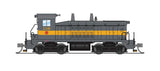 EMD NW2 - Sound and DCC - Paragon4(TM) -- New York, Ontario & Western #116 (gray, yellow, orange)-1
