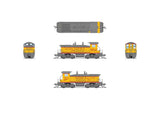 EMD NW2 - Standard DC - Stealth -- Union Pacific #1090 (Armour Yellow, gray, red, Streamliner Slogan)-2