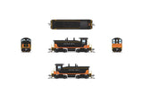 EMD SW7 - Sound and DCC - Paragon4(TM) -- Cotton Belt SSW #1054 (black, orange)-2