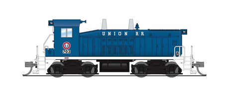 EMD SW7 - Sound and DCC - Paragon4(TM) -- Union Railroad #705 (blue, white, red)-1