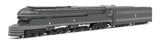 Class S1 6-4-4-6 Duplex - Standard DC - Brass Hybrid Stealth -- Pennsylvania Railroad #6100 (gray)-2