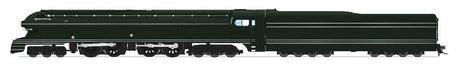 Class S1 6-4-4-6 Duplex - Standard DC - Brass Hybrid Stealth -- Painted, Unlettered (gray with stripes)