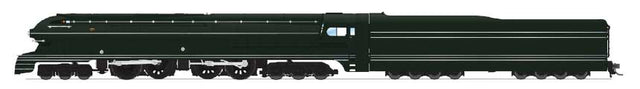Class S1 6-4-4-6 Duplex - Standard DC - Brass Hybrid Stealth -- Painted, Unlettered (gray with stripes)