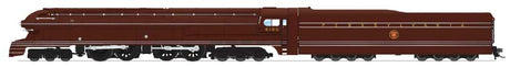Class S1 6-4-4-6 Duplex - Standard DC - Brass Hybrid Stealth -- Pennsylvania Railroad #6100 (Fantasy Scheme, Tuscan)