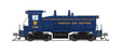 EMD SW7 - Standard DC - Stealth -- Norfolk & Western #3358 (blue, yellow, Hamburger Logo)-1