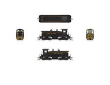 EMD SW7 - Standard DC - Stealth -- Nickel Plate Road #230 (black, yellow)-2