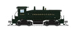 EMD SW7 - Standard DC - Stealth -- Pennsylvania Railroad #9386 (Brunswick Green, yellow)-1