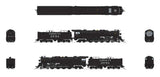 Santa Fe 4-8-4 Northern - Sound, DCC and Smoke - Paragon4(TM) -- Santa Fe #3751 (2022 Restoration; black, silver, white)-2