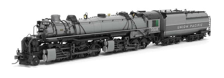 Class SA-C-2 2-8-8-0 Bullmoose - Post-1944 - Sound and DCC - Paragon4(TM) -- Union Pacific #3510 (Fantasy Scheme, 2-Tone Gray)-1