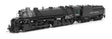 Class SA-C-2 2-8-8-0 Bullmoose - Post-1944 - Standard DC - Stealth -- Union Pacific #3514 (black, graphite)-1