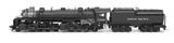 Class SA-C-2 2-8-8-0 Bullmoose - Post-1944 - Standard DC - Stealth -- Union Pacific #3514 (black, graphite)-2