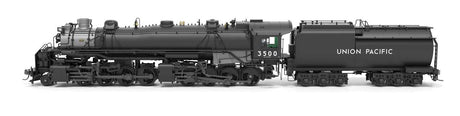 Class SA-C-2 2-8-8-0 Bullmoose - Post-1944 - Standard DC - Stealth -- Union Pacific #3514 (black, graphite)-2