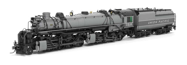Class SA-C-2 2-8-8-0 Bullmoose - Post-1944 - Standard DC - Stealth -- Union Pacific #3510 (Fantasy Scheme, 2-Tone Gray)-1