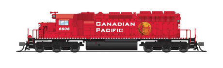 EMD SD40-2 Low Nose - Sound and DCC - Paragon4 -- Canadian Pacific #6606 (red, white, Golden Beaver Logo)-1